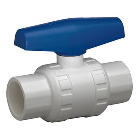 Homewerks Homewerks VBVP40E5B Solvent Ball Valve; White - 1 in. 346772